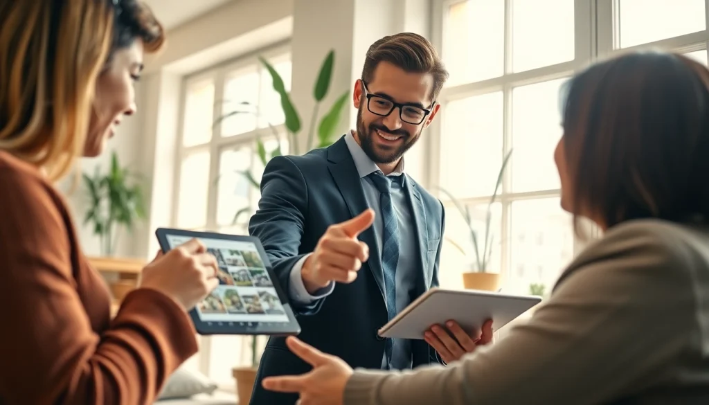 Beratung zum Wohnung verkaufen unter https://wohnung-verkaufen.immobilien in einem einladenden Büro.