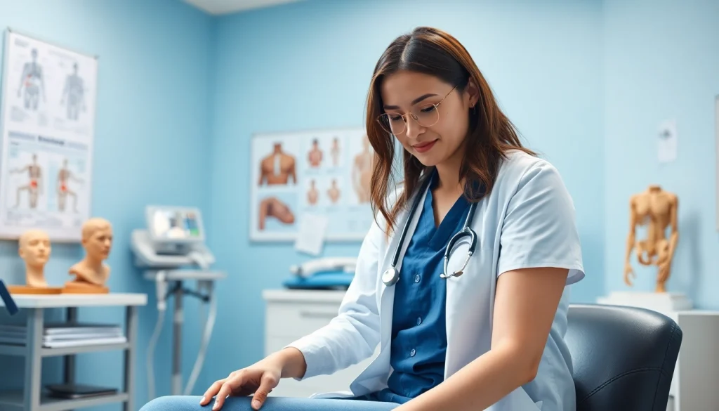 Evaluate shadow health musculoskeletal documentation with a healthcare provider and patient in a clinical setting.