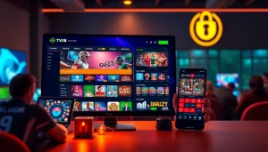 Explore the advanced TV88 platform interface designed for safe and exciting gaming experiences.