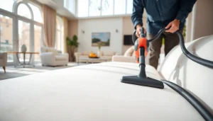 Experience professional sofa cleaning Dubai with expert service in a luxurious home setting.
