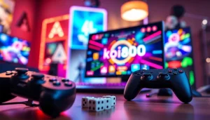 Menampilkan aksi seru permainan koi800 game dengan antarmuka yang jelas dan menarik.