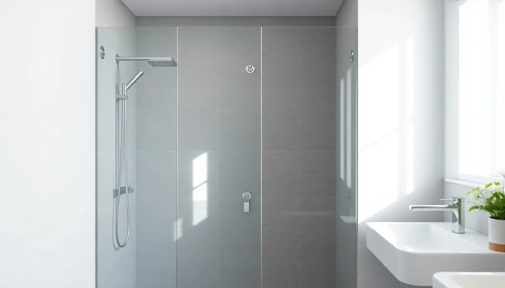 Installez la paroi de douche sirhona élégante pour transformer votre salle de bain moderne.