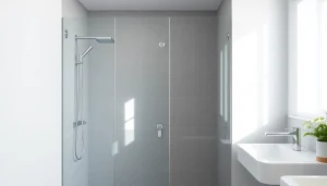 Installez la paroi de douche sirhona élégante pour transformer votre salle de bain moderne.