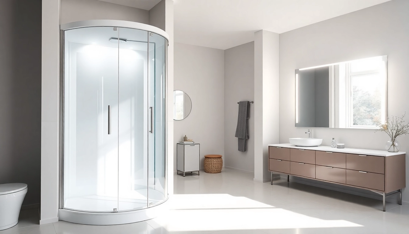 Cabine de Douche et Mobilier Sirhona : Alliez Style et Fonctionnalité