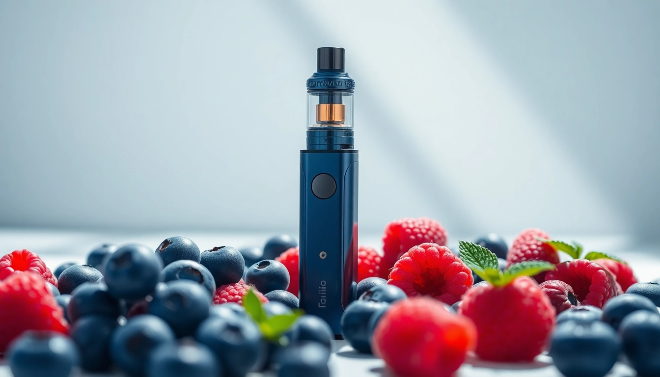 Enhance Your Vaping Experience with Tornado 15k Blueberry Raspberry Flavor