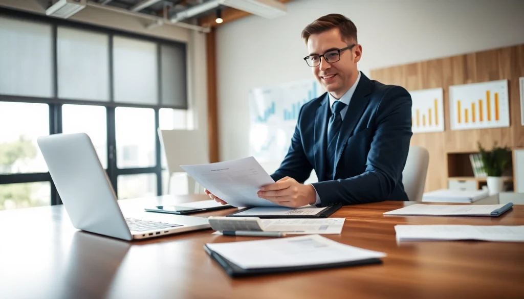 신용카드 현금화를 활용한 금융 상담 모습, 신뢰감 있는 분위기에서 진행