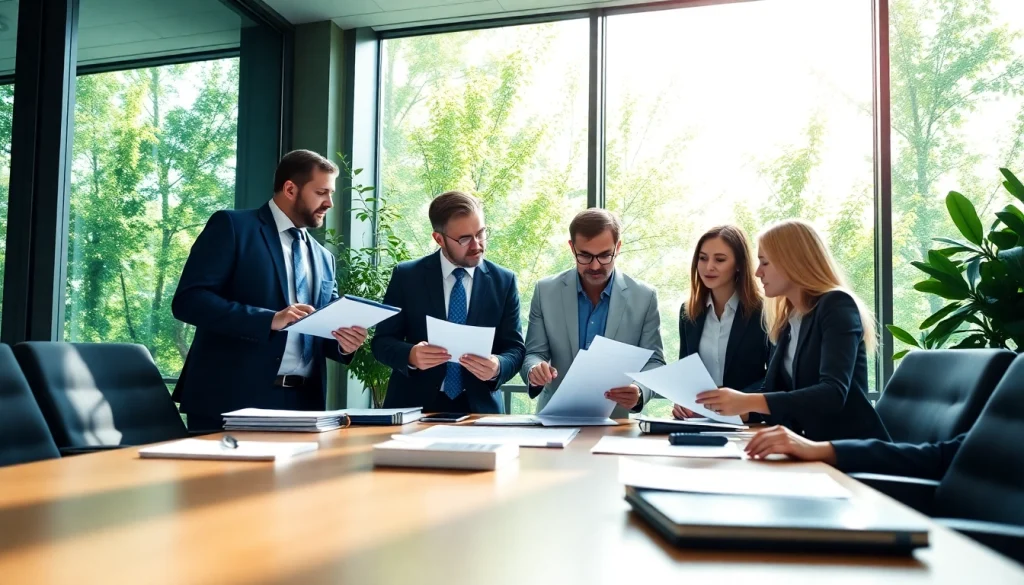 Quickplus Business Consultants collaborating in a modern office to deliver expert solutions.