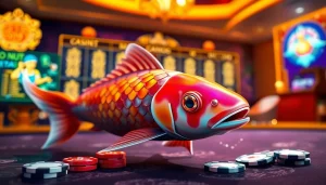 Koi800 dan ikan koi yang melambangkan keberuntungan di platform perjudian online.