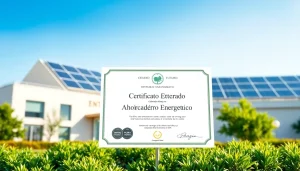 Obteniendo el Certificado Ahorro Energético en edificios sostenibles y eficientes.