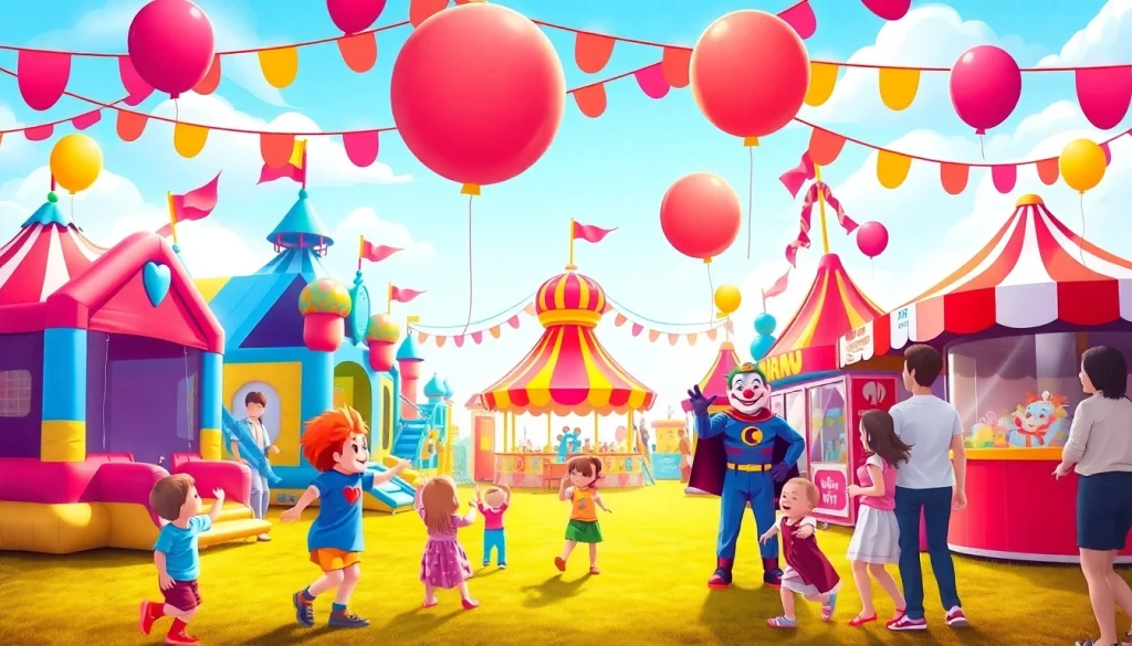 Experience family-friendly fun with entertainment from https://www.tcspecialentertainment4u.com, featuring joyful children and vibrant attractions.