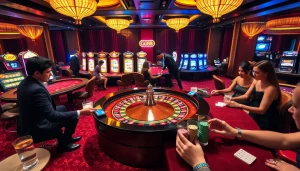 Experience the thrill of gambling at GG88's luxury casino with engaging games and vibrant atmosphere.