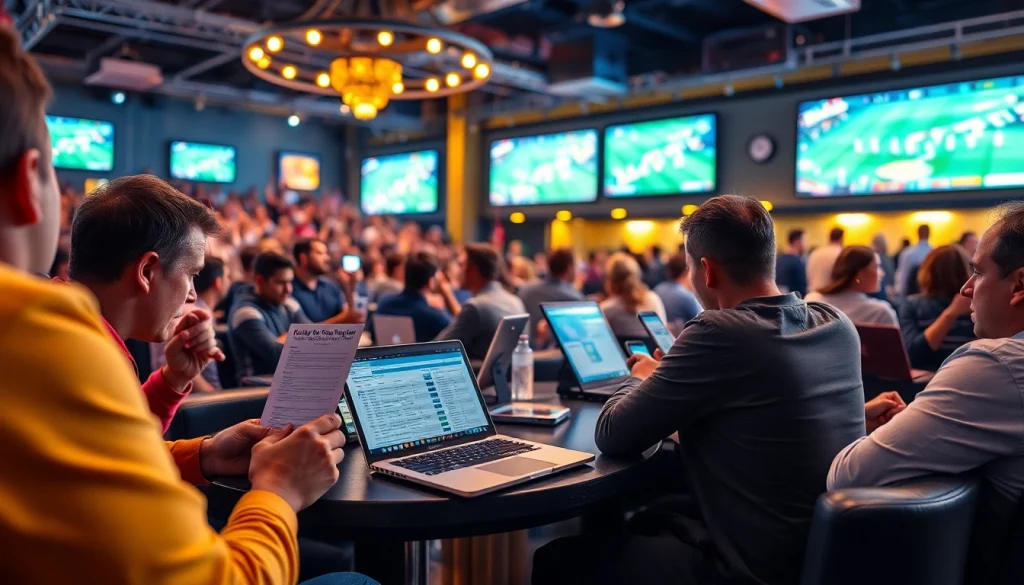 Anthonyhuant.fr présente une scène de paris sportifs dynamique et engageante avec des parieurs passionnés.