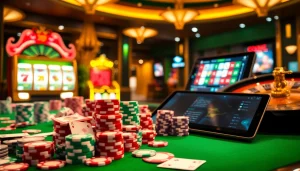 Experience thrilling gameplay at 123b casino with dynamic poker chips and vibrant roulette wheels.