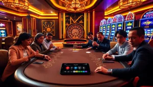 Experience thrilling gameplay with the 777g App while surrounded by a vibrant casino atmosphere.