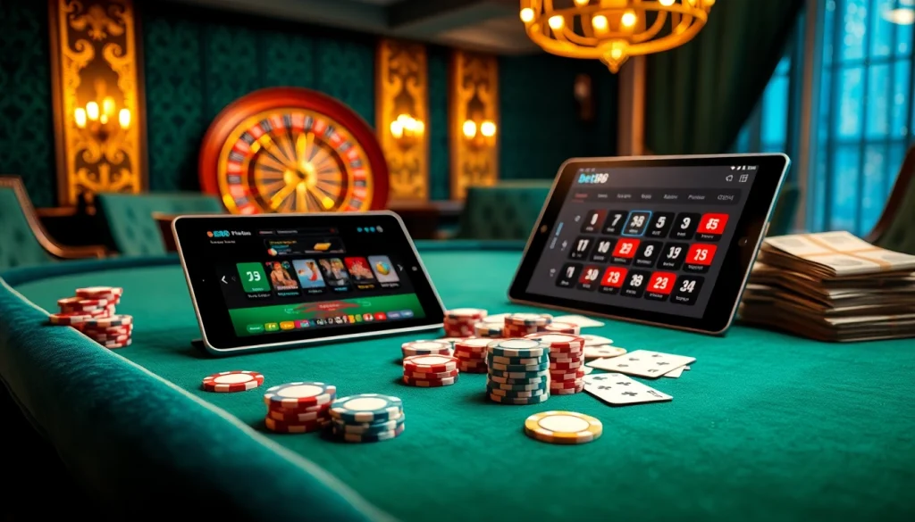 Experience fast-paced gameplay at bet88 casino with thrilling tables and rich colors.