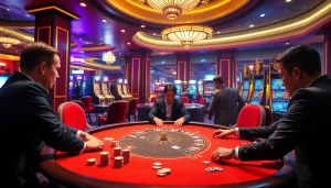 Experience thrilling poker action at Fun88's luxurious casino tables.