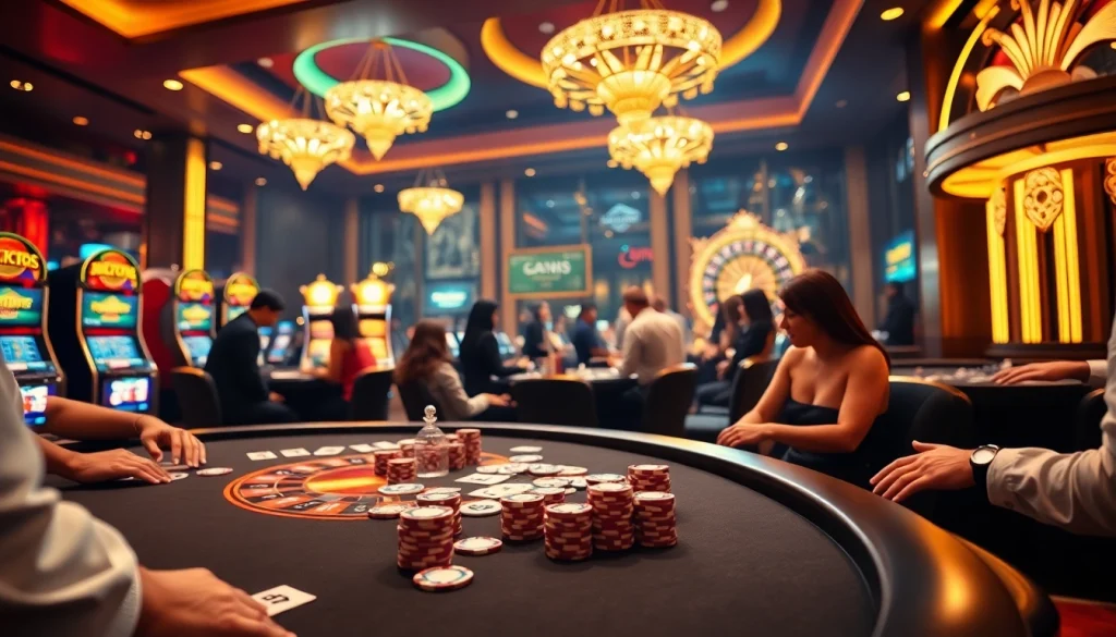 Experience the excitement of gambling at DA88 with vibrant poker games and thrilling slot machines.