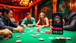 Players engaging in high-stakes casino games with SHBET platforms for thrilling wins.