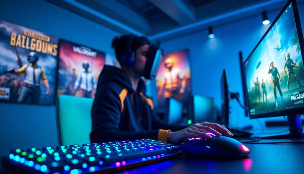 Experience high-stakes gaming with https://www.mas4games.com, showcasing a competitive player in an immersive scene.