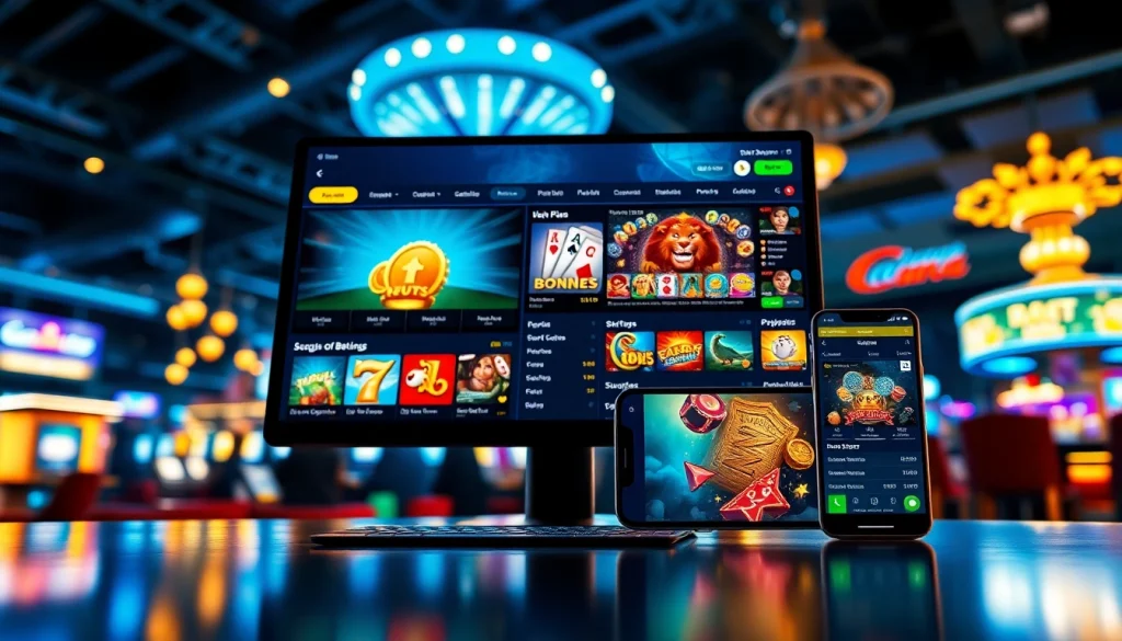 Exciting live betting interface featuring thabet's casino games and sports odds.