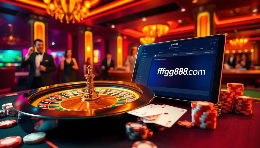 Experience the excitement of online gambling with ffgg88.com featuring casino games and betting action.