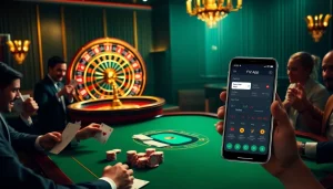 The f12 App enhances poker strategies while players engage in a dynamic casino environment.