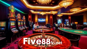Experience thrilling gameplay at https://five88v.net with vibrant slot machines and engaging poker tables.