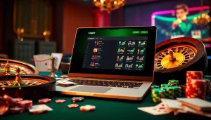 Experience professional online gambling with FABET's vibrant betting interfaces and casino elements.
