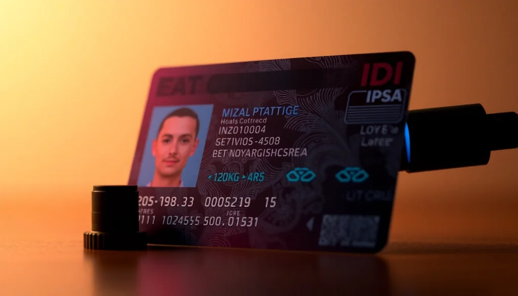 High-quality fake ID card by Club21ids featuring realistic holograms and security features.