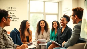 Empowerment solutions career coaching session demonstrating guidance and collaboration.