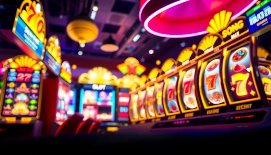 Exciting online slot interface of hoki138 with vibrant games and jackpot notifications.