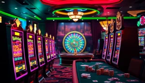 Experience exciting wins at RAJABARONG with vibrant slot machines and thrilling casino elements.