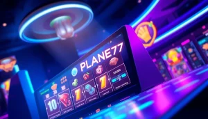 Menampilkan antarmuka dari permainan PLANET77 game dengan grafik yang menarik dan gameplay seru.