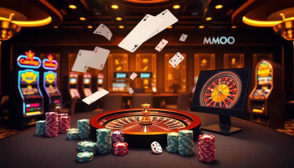 Experience the thrill of MMOO casino with exciting games and vibrant betting atmosphere.