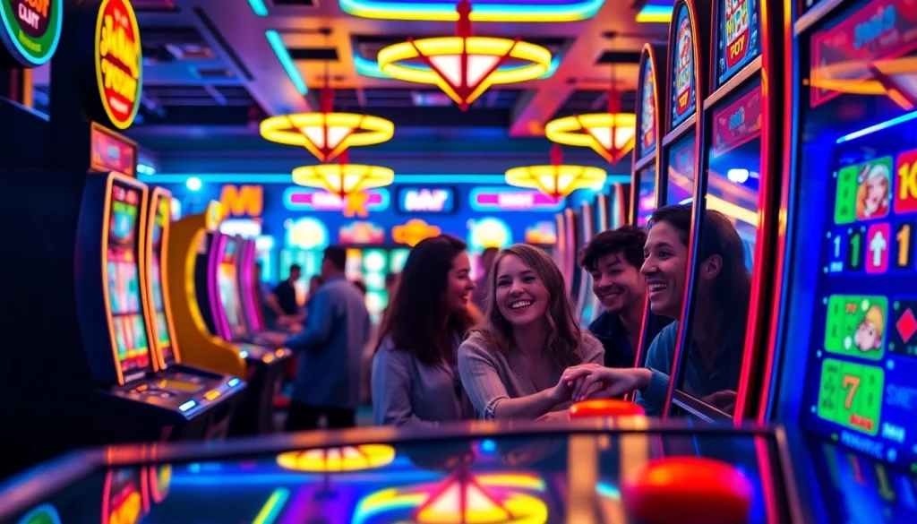 Menghadirkan petanitoto dengan slot mesin di arcade yang meriah