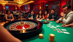 The thrill of betting as players engage at the lively casino featuring https://lc88comm.com/ activities.