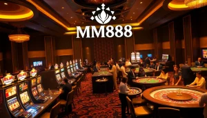 Experience excitement at MM88 with vibrant casino tables and dynamic gameplay.