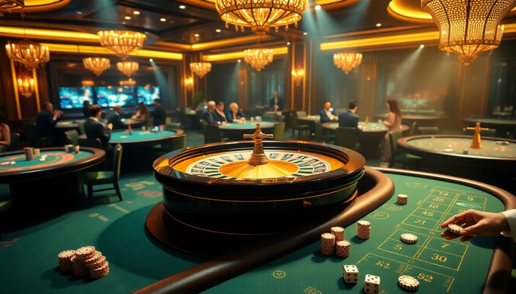 Experience the excitement of S8 with players enjoying luxury at a stunning casino table.