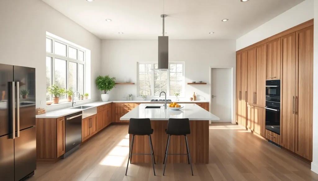 Transform your home renovation with this beautifully designed kitchen showcasing modern elegance.