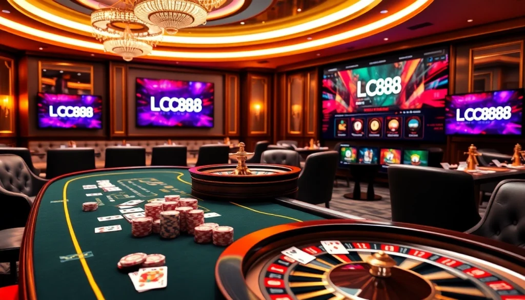 Experience casino thrills at https://lc88tv.com/ with vibrant games and inviting gambling atmosphere.