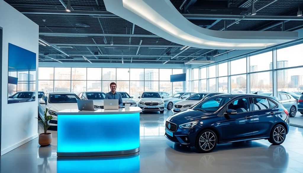 Chirie auto services at a modern car rental office in Chișinău, showcasing professionalism and customer satisfaction.