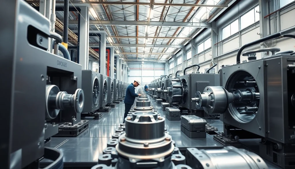 World-class diecasting Malaysia operations showcasing advanced machinery and skilled workers in action.