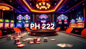 Experience vibrant casino excitement with slots and poker at PH222, the ultimate gaming destination.