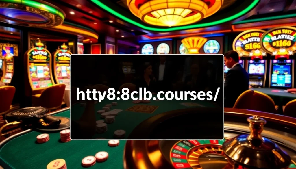 Experience exciting gambling at https://88clb.courses/ with dynamic poker, colorful slot machines, and professional dealers.