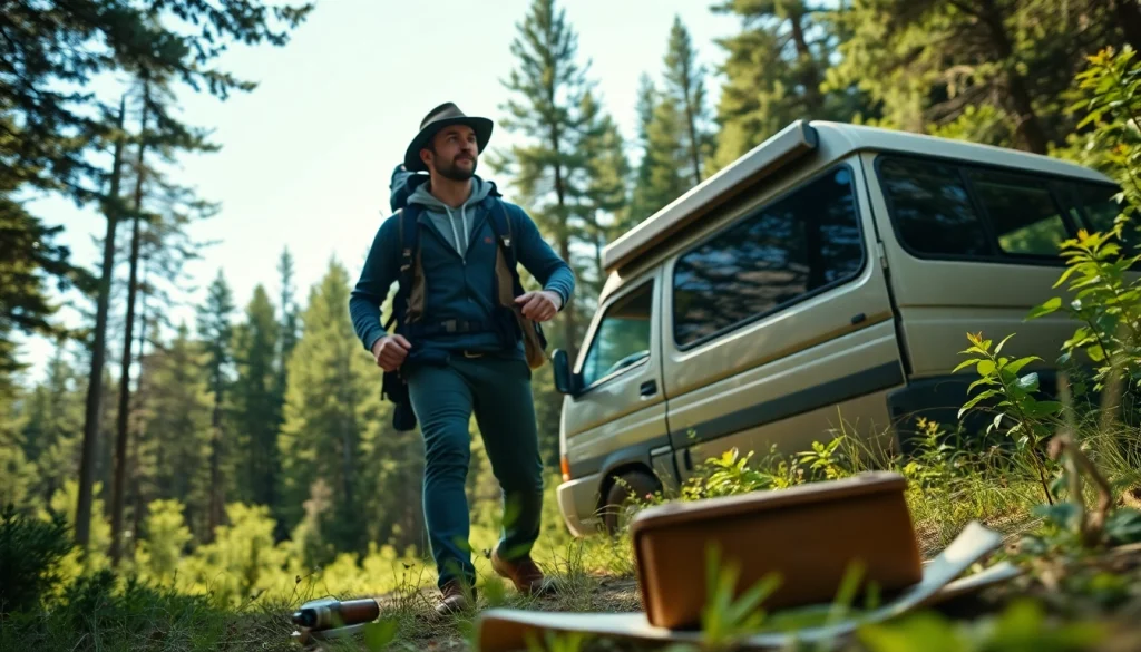 Plan your next adventure with inspiration from https://fernweh-abenteuer.de in a lush, natural landscape.