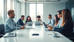 Analyze corporate reports and inspections at https://fidelitycorporate.com with a diverse team in action.