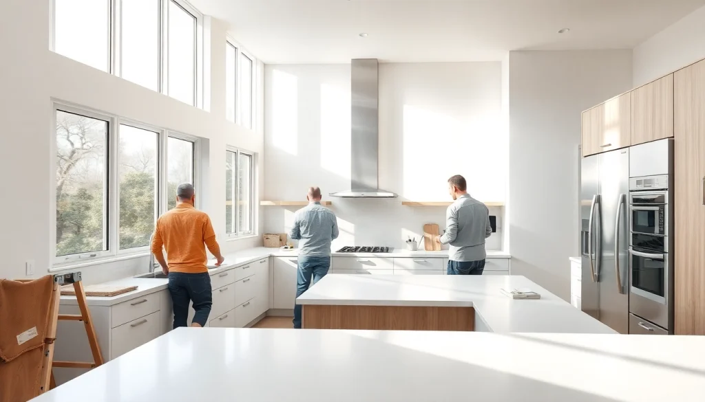 Transform the kitchen with innovative home renovation techniques and modern design elements.