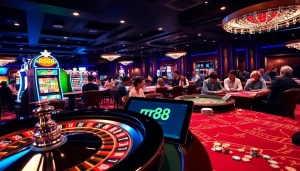 Experience thrilling casino action with the rr88 link at luxurious gaming tables.