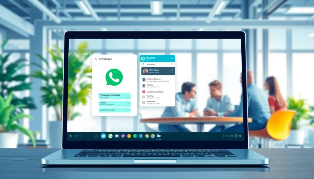 Understanding What is a CRM for WhatsApp with team collaboration around technology