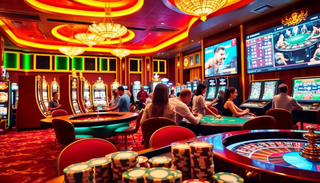 Experience thrilling gameplay at https://juliealexanderart.com/section/, with vibrant casino visuals and engaging slot machines.